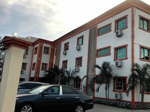 Voorkant van accommodatie