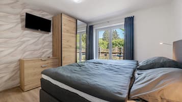 1 Schlafzimmer, Bügeleisen/Bügelbrett, kostenloses WLAN, Bettwäsche