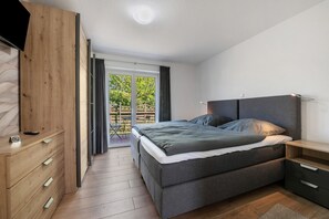 1 soverom, strykejern/-brett, wi-fi (inkludert) og sengetøy