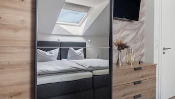 2 Schlafzimmer, Bügeleisen/Bügelbrett, kostenloses WLAN, Bettwäsche