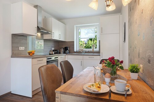 Ferienwohnung 'Anna 2 Eg' mit Privatterrasse und Garten