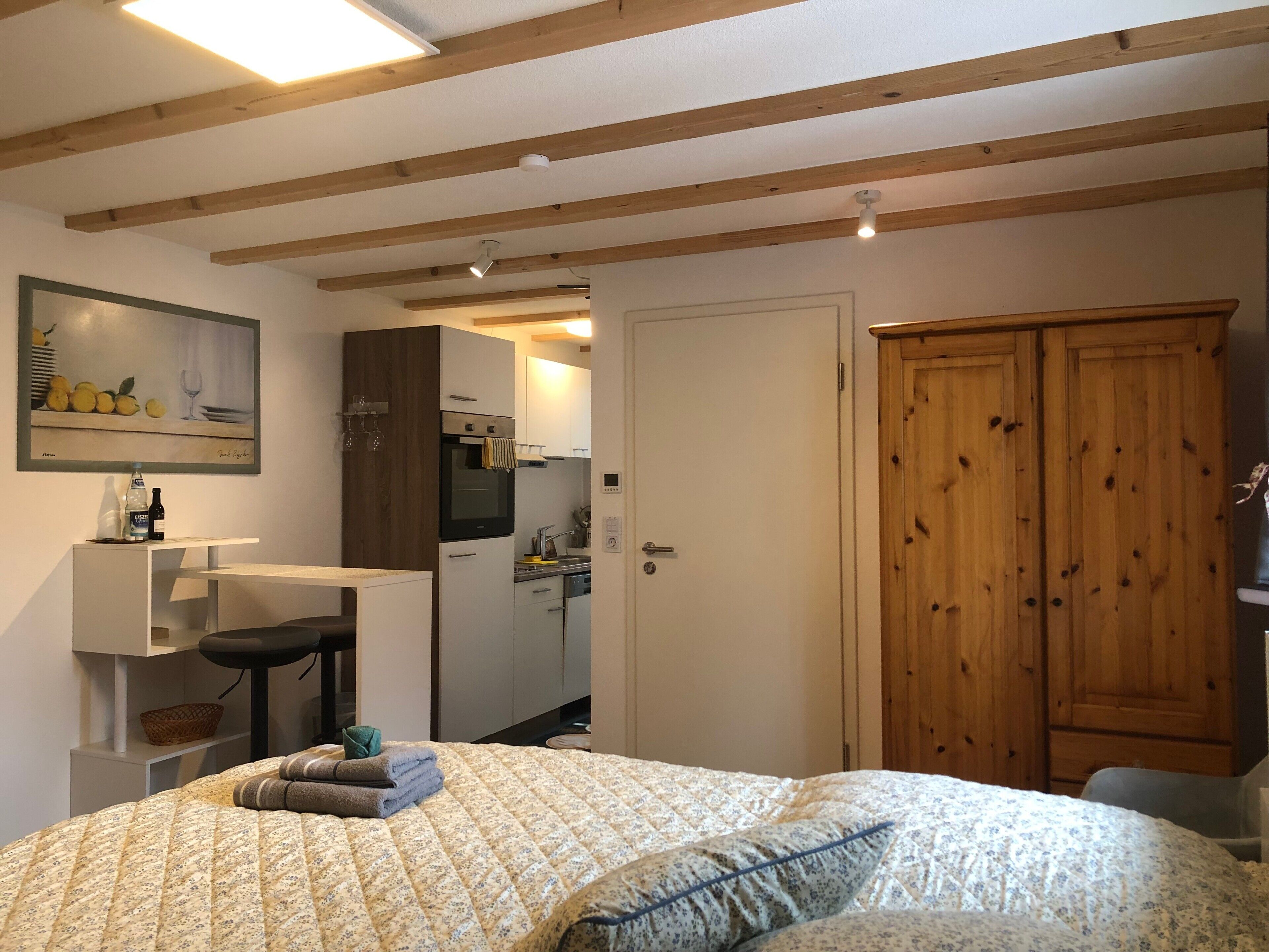 1 Schlafzimmer, Bügeleisen/Bügelbrett, kostenloses WLAN, Bettwäsche