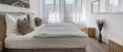 2 Schlafzimmer, Bügeleisen/Bügelbrett, kostenloses WLAN, Bettwäsche