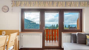 Télévision, table de tennis de table, chaßne hi-fi