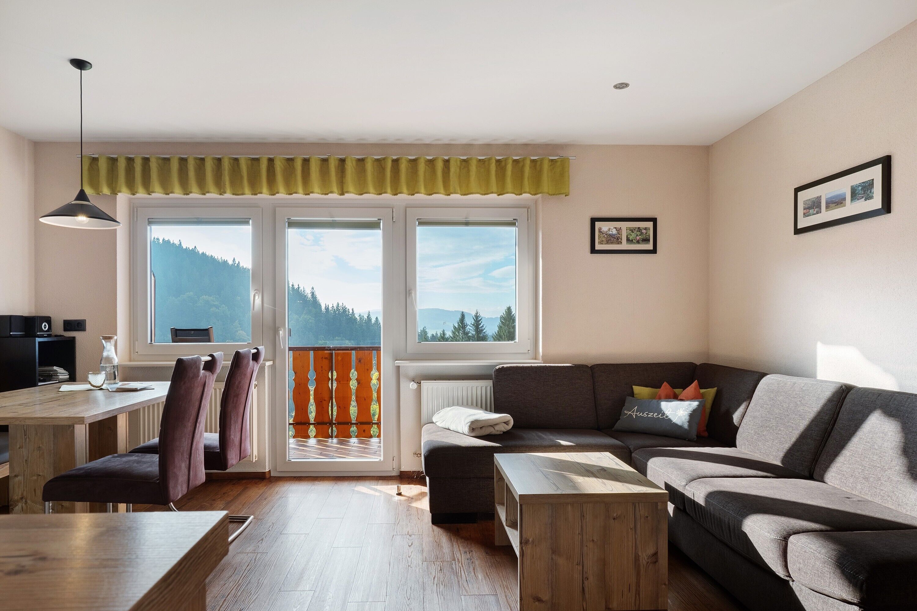 Télévision, table de tennis de table, chaîne hi-fi