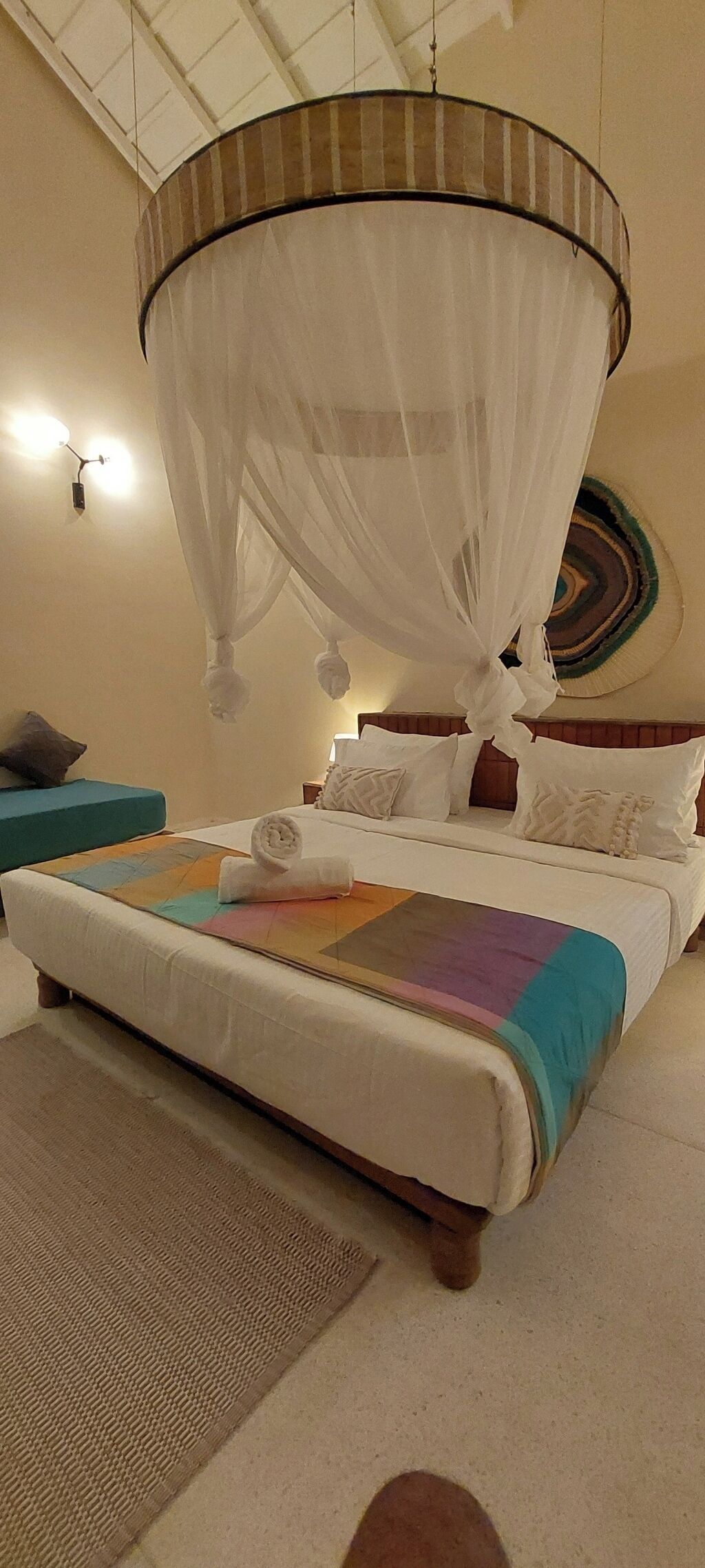 1 slaapkamer, een strijkplank/strijkijzer, wifi, beddengoed