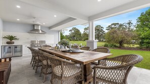 Outdoor dining