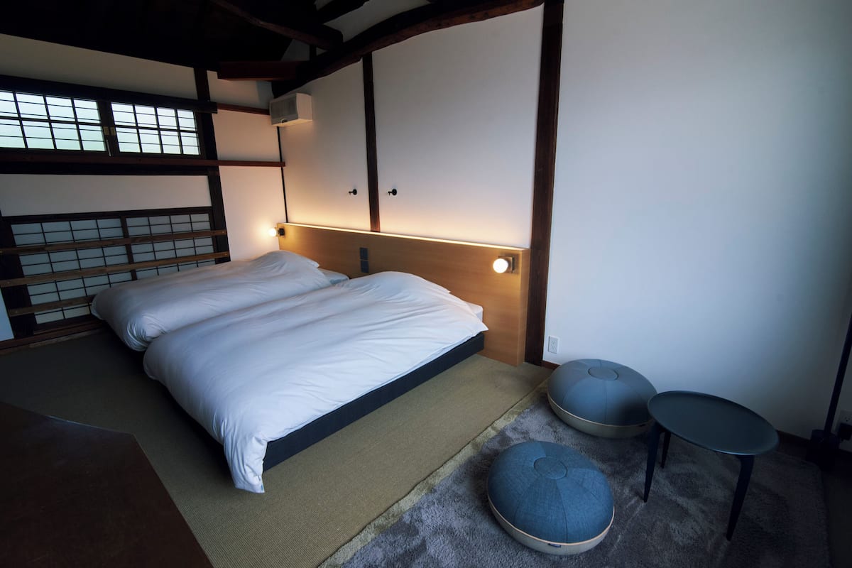 Kamar Quadruple, Bebas Asap Rokok, pemandangan kebun (OMOYA EAST) | 1 kamar tidur, minibar, Wi-Fi gratis, dan seprai linen