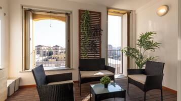 Deluxe appartement | Terras