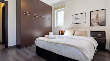 1 bedroom, premium bedding, individually decorated
