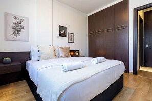 Harbor 301 | 1 dormitorio, ropa de cama de alta calidad, decoración individual