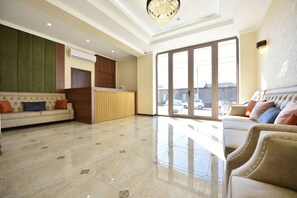 Façade de l’hébergement