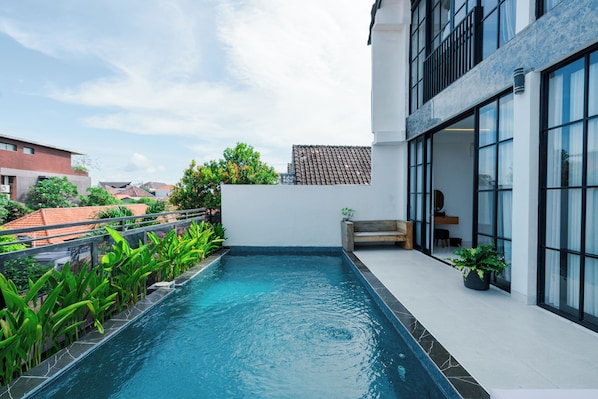 Outdoor pool - Canggu Loft Villa by Betterplace (Seminyak)
