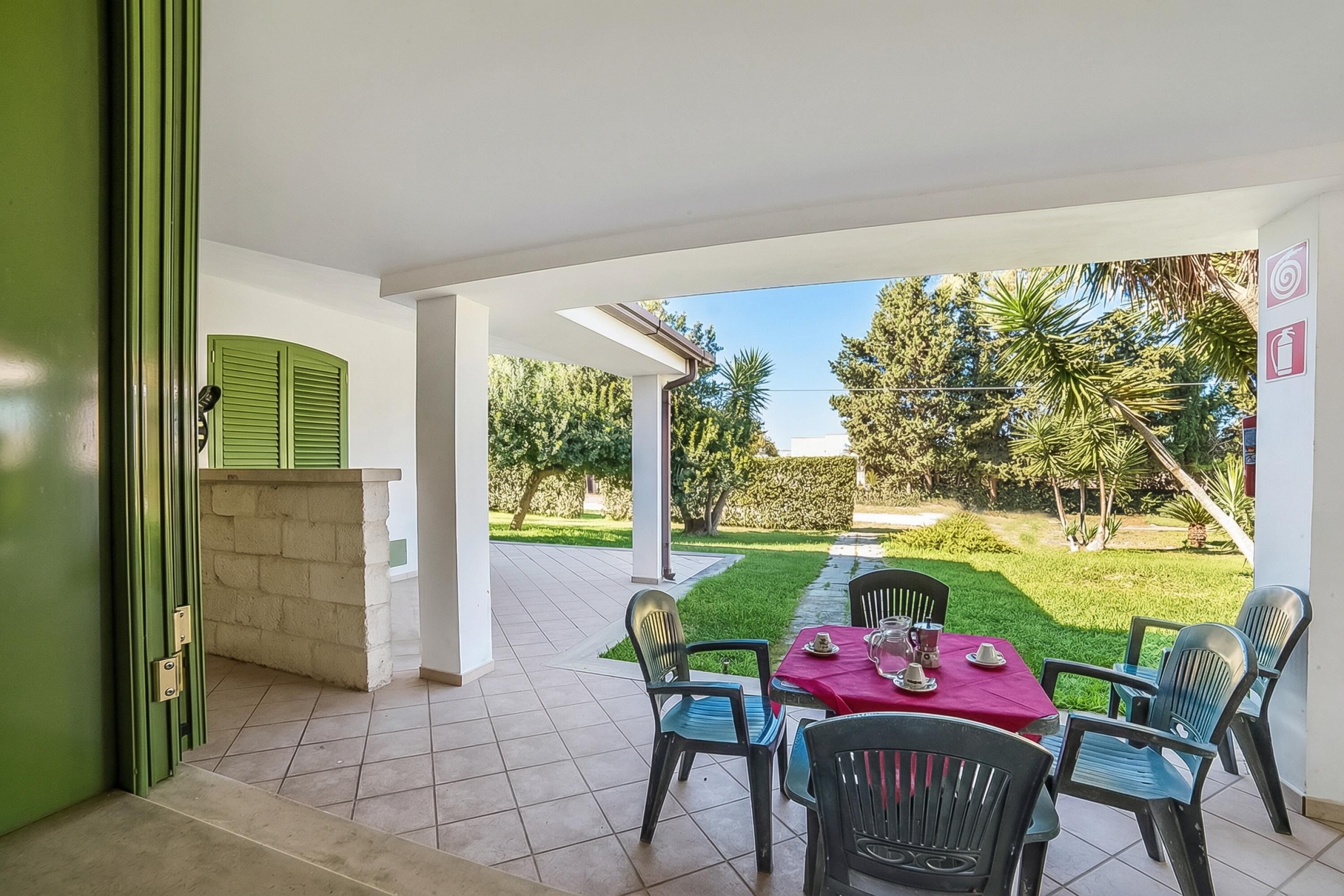 Family Apartment, Multiple Bedrooms (Borgo Primizia B4 Pool And Sea) | Outdoor dining