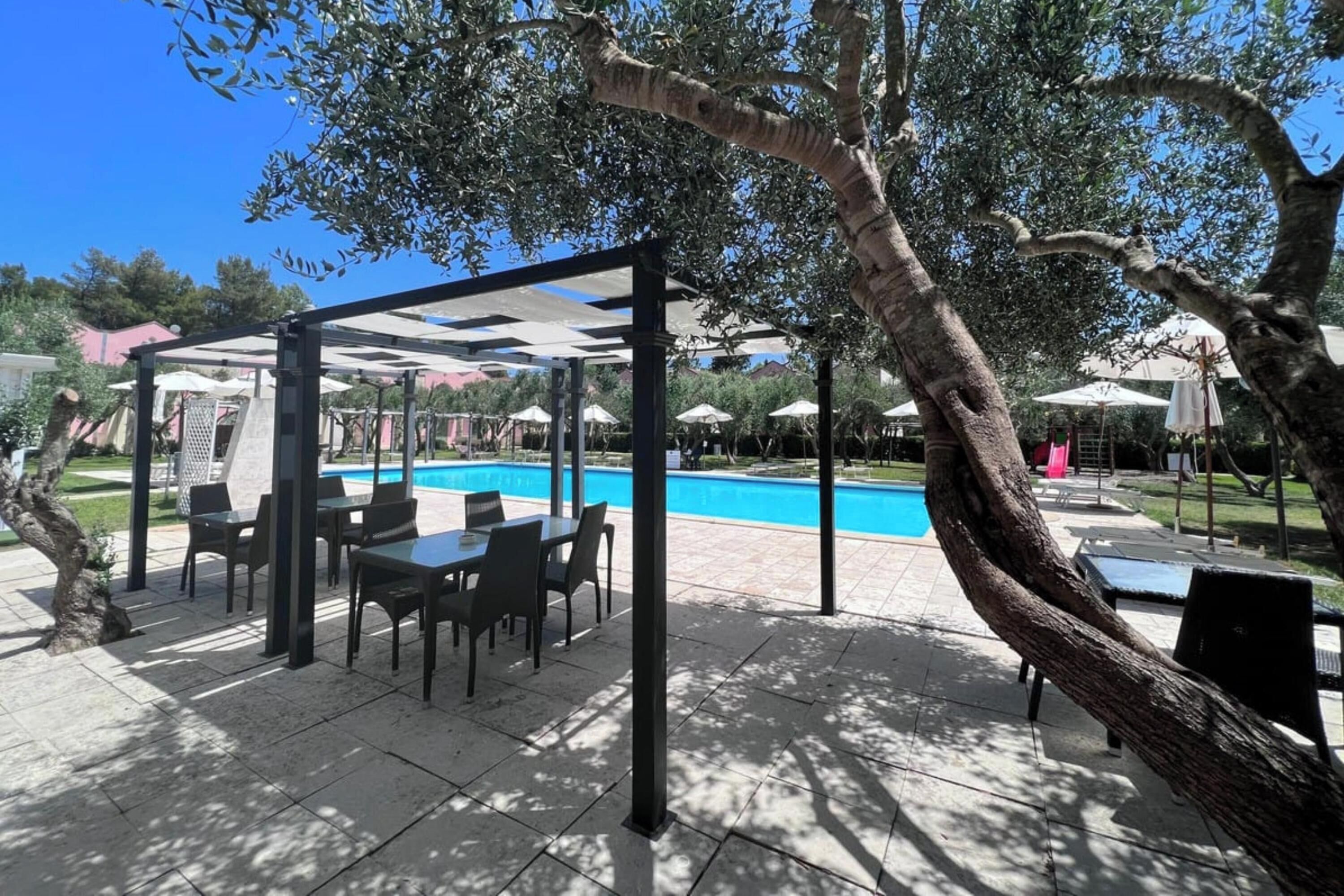 Seasonal outdoor pool