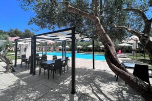 Seasonal outdoor pool