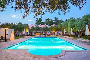 Alberca al aire libre por temporada 