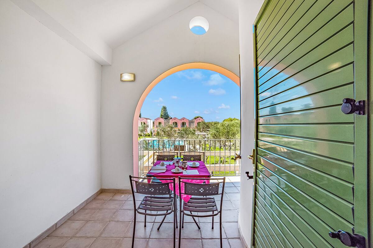 家庭開放式客房, 空調 (Borgo Primizia M8 Pool And Sea) | 室外用餐