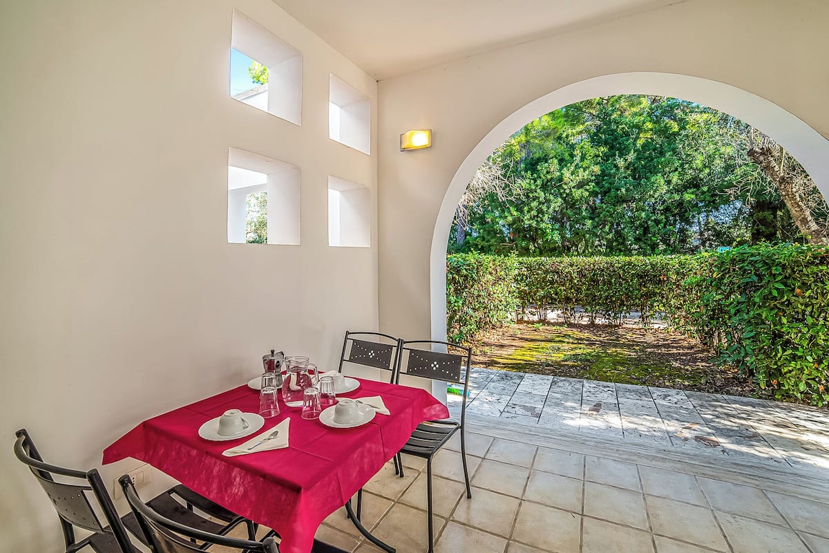 Studio Familial, climatisation (Borgo Primizia M9 Pool And Sea) | Restauration extérieure