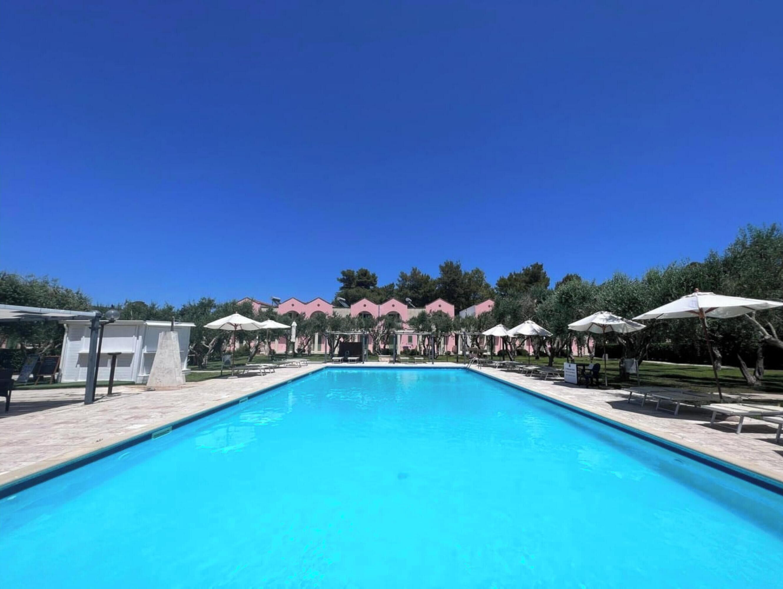 Seasonal outdoor pool