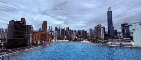 Piscina en la azotea