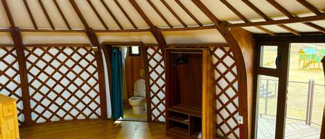 Superior Quadruple Room, Private Bathroom, Mountainside | Terrace/patio