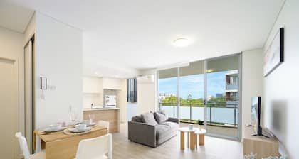 Charming 1-bedroom apartment with AC, WiFi in Warwick Farm at Liverpool