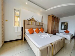 Standard Apartment, Balcony, Beach View