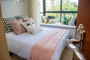 3 間睡房、熨斗/熨衫板、Wi-Fi、床單