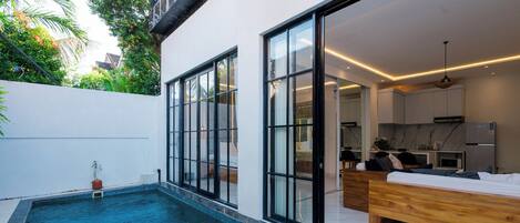 Alberca al aire libre