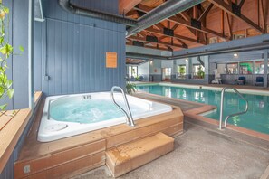 Una piscina techada