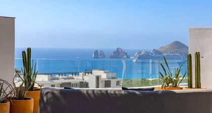 Exquisite 3-Bedroom, 2-Bath Oasis with Ocean View in Cabo San Lucas - Can sleep up to 8!