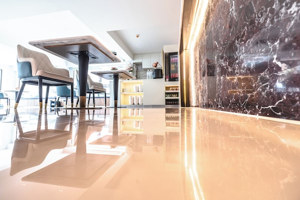 Sala de estar en el lobby