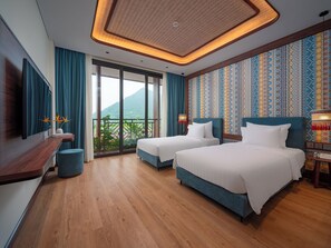 Deluxe-Zweibettzimmer (with Onsen VIP Package) | Hochwertige Bettwaren, Zimmersafe, Bettwäsche