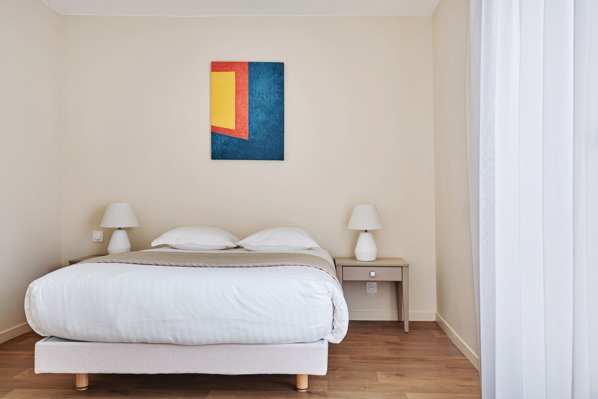 Wifi gratis y ropa de cama