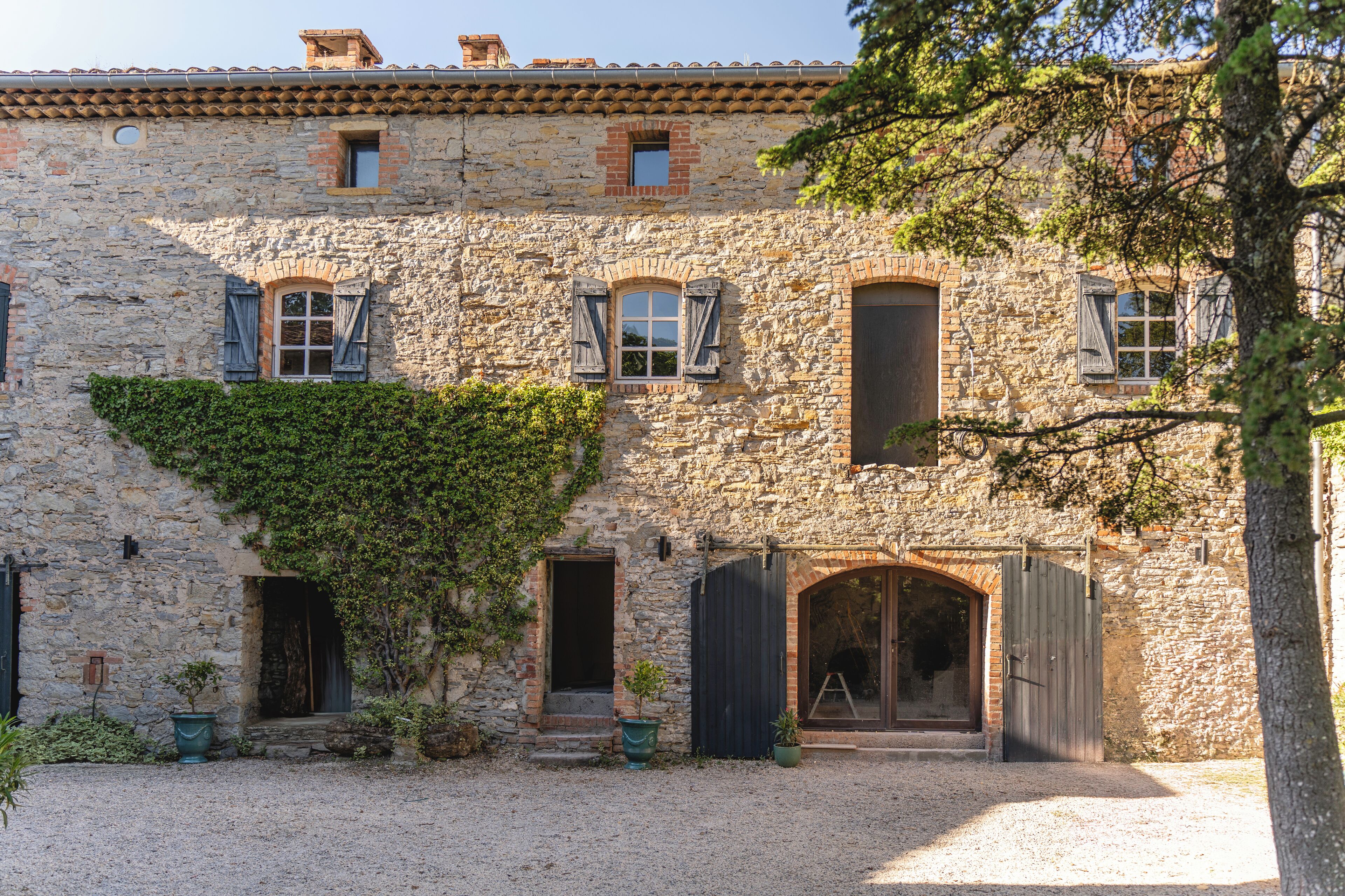 Façade de l’hébergement