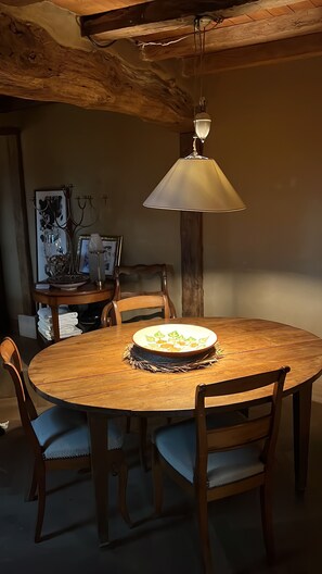 Dining room - Cottage Les Forières (Saint-Honoré)