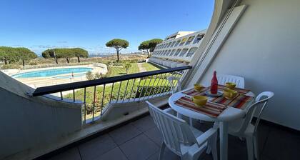 Studio for 2 in Port Camargue, sea view