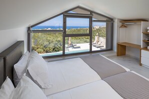 Villa, 5 Bedrooms, Sea View | 5 bedrooms, in-room safe, blackout drapes, soundproofing - Theo Luxury Villas With Sea View (Chania)