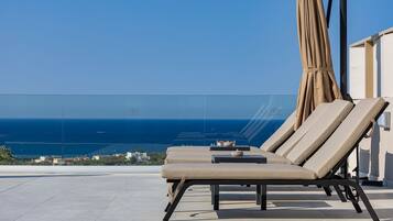 Villa, 5 Bedrooms, Sea View | View from room