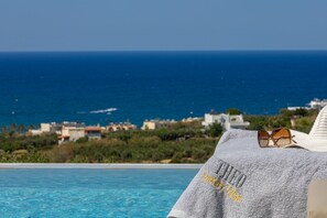 Villa, 5 Bedrooms, Sea View | View from room - Theo Luxury Villas With Sea View (Chania)
