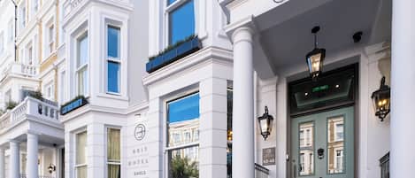 Fassade der Unterkunft