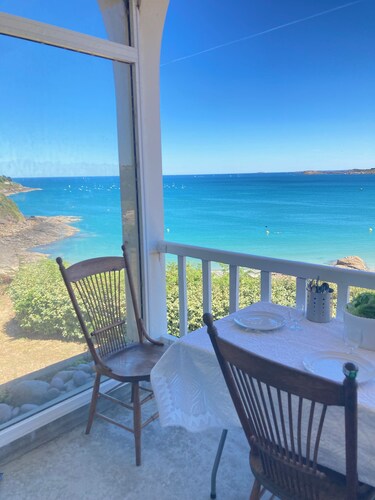 Maison de famille 1ère ligne vue mer à Saint-Cast-le-Guildo (22) - 9 couchages