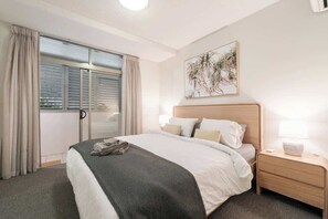 3 bedrooms, iron/ironing board, travel cot, WiFi