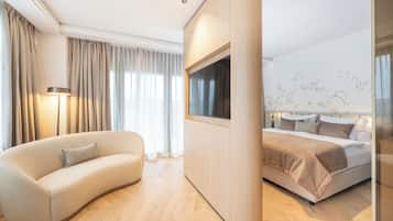 1 Schlafzimmer, Zimmersafe, Schreibtisch, Verdunkelungsvorhänge