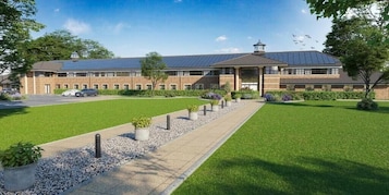 Fachada de la propiedad