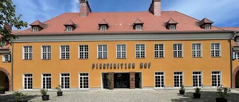 Front of property – evening/night