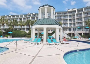 Indoor pool, a heated pool