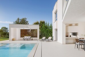 Außenpool, beheizter Pool