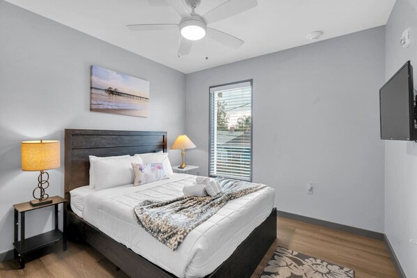 2 habitaciones, tabla de planchar con plancha y wifi gratis 